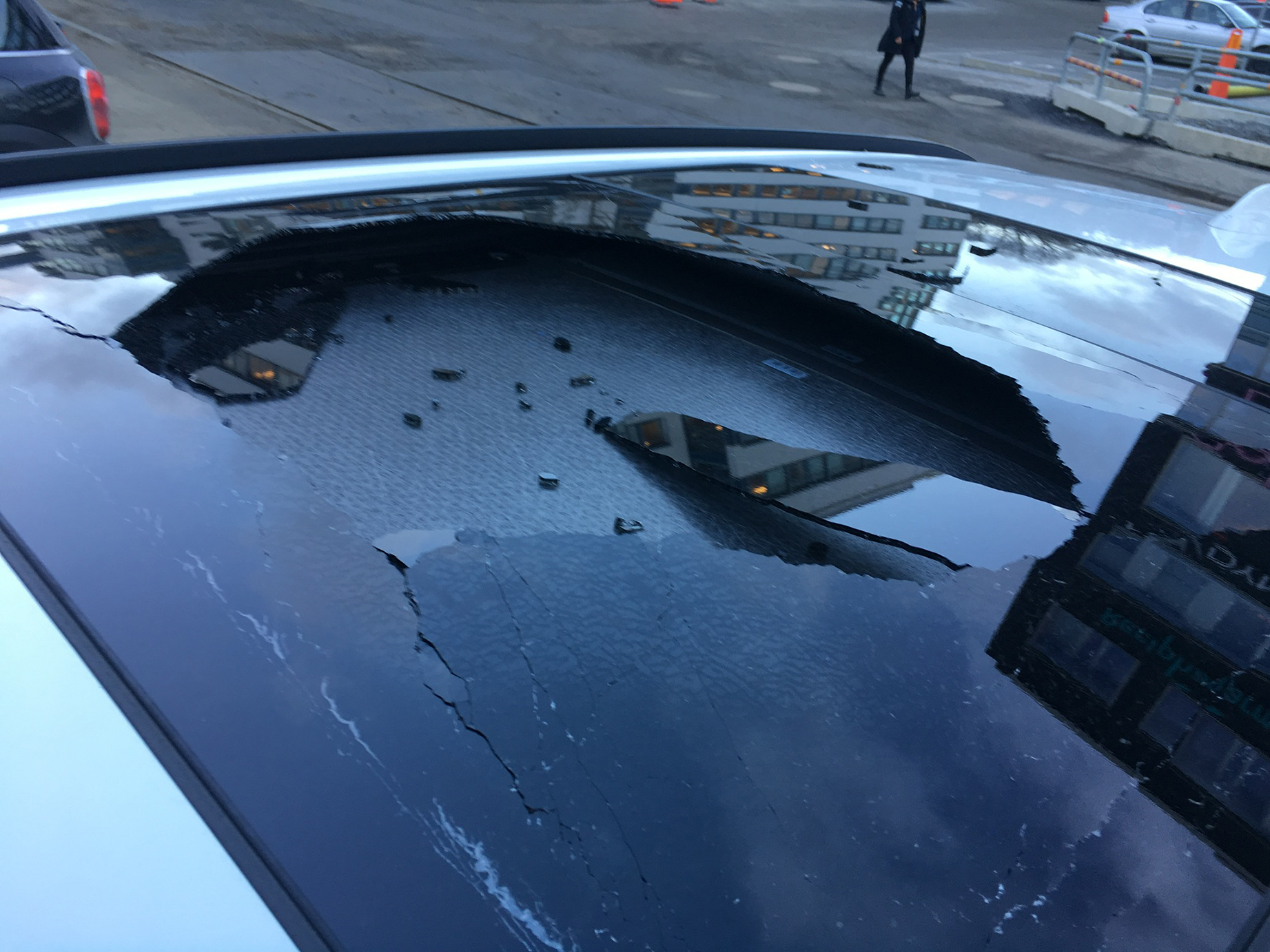 Sunroof glass replacement