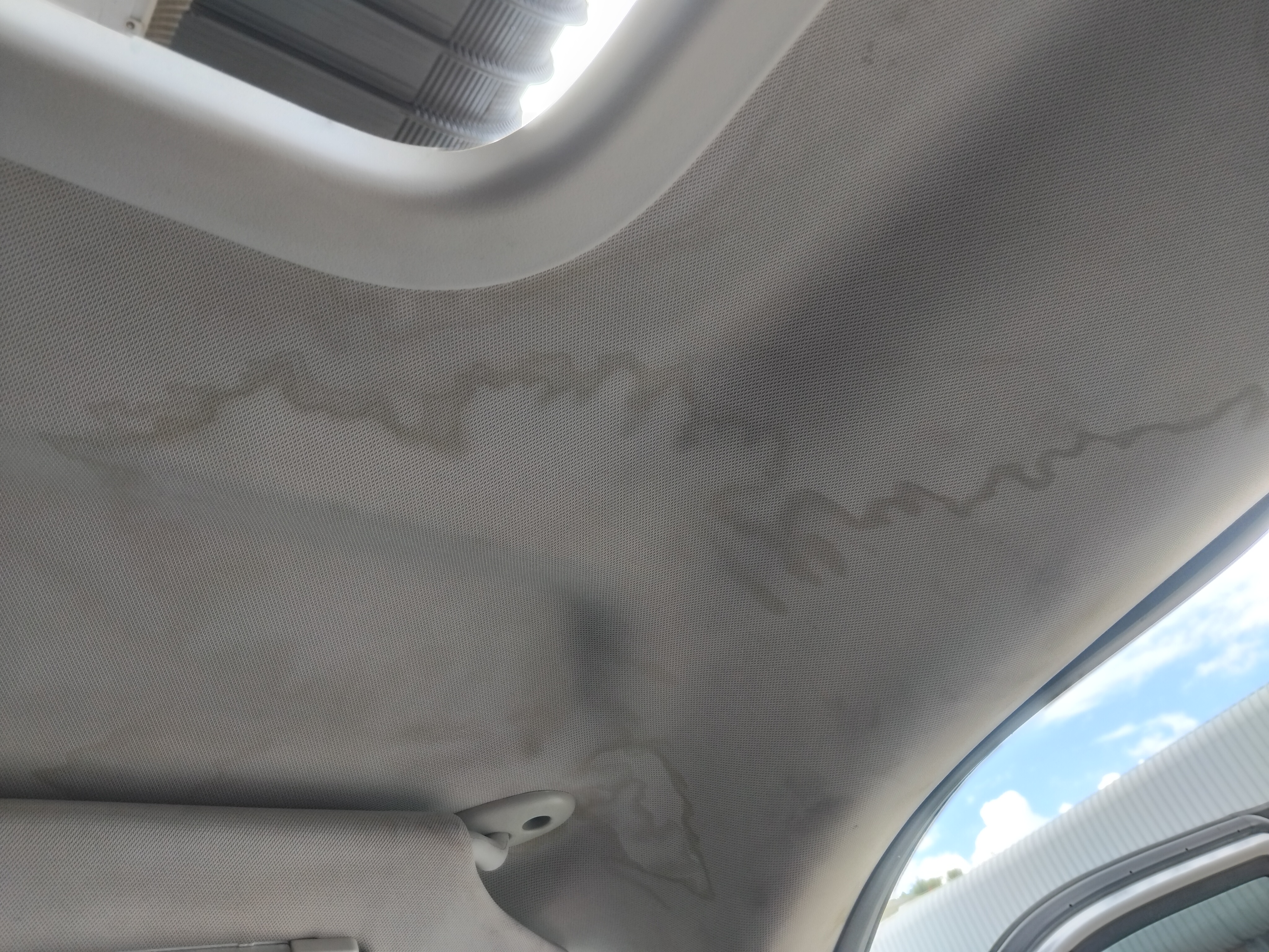 Sunroof water leakage